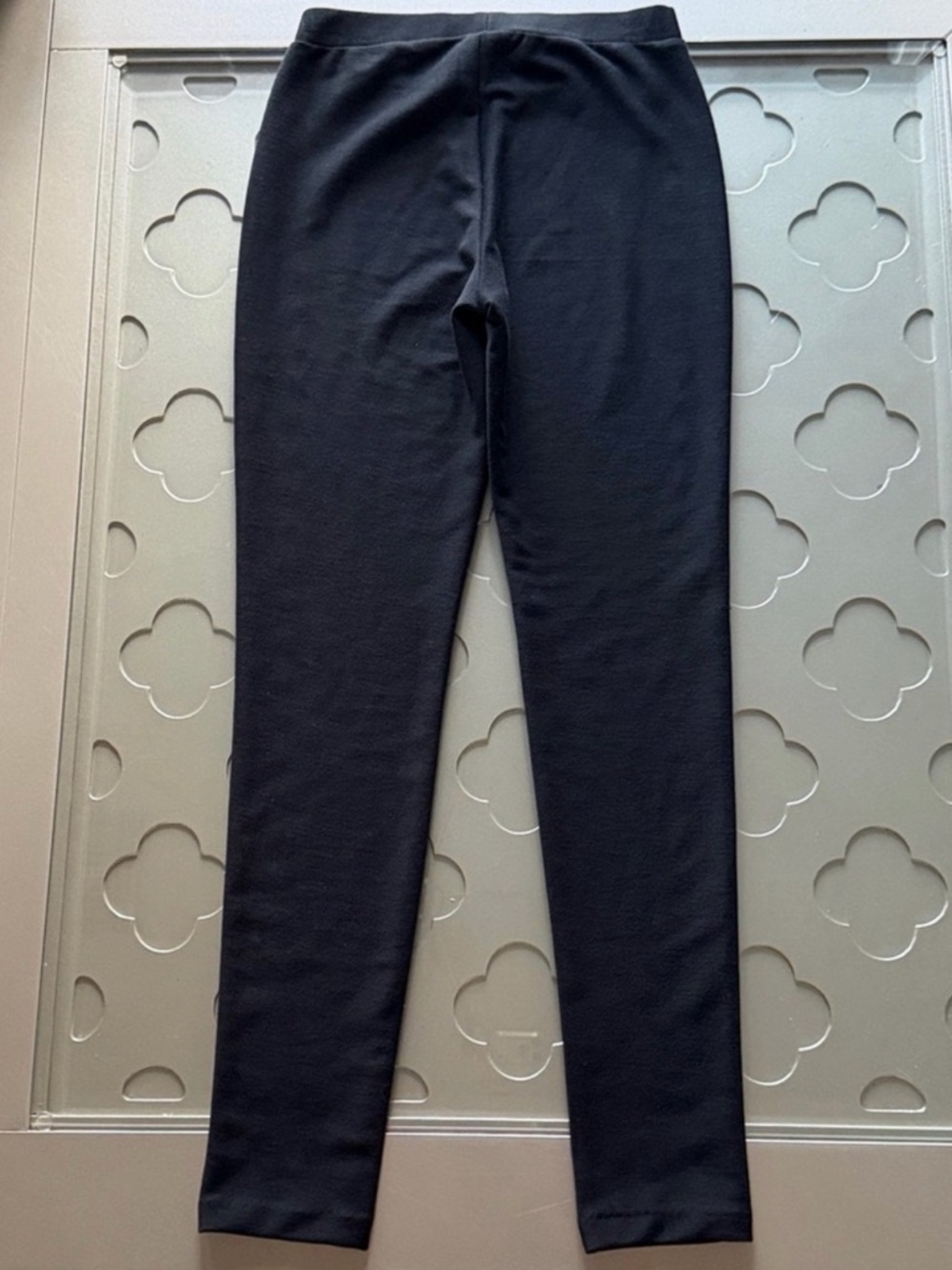 MICHAEL KORS Black Gold Studded Leggings XS Pull On Skinny Stretch Pants - Picture 5 of 16